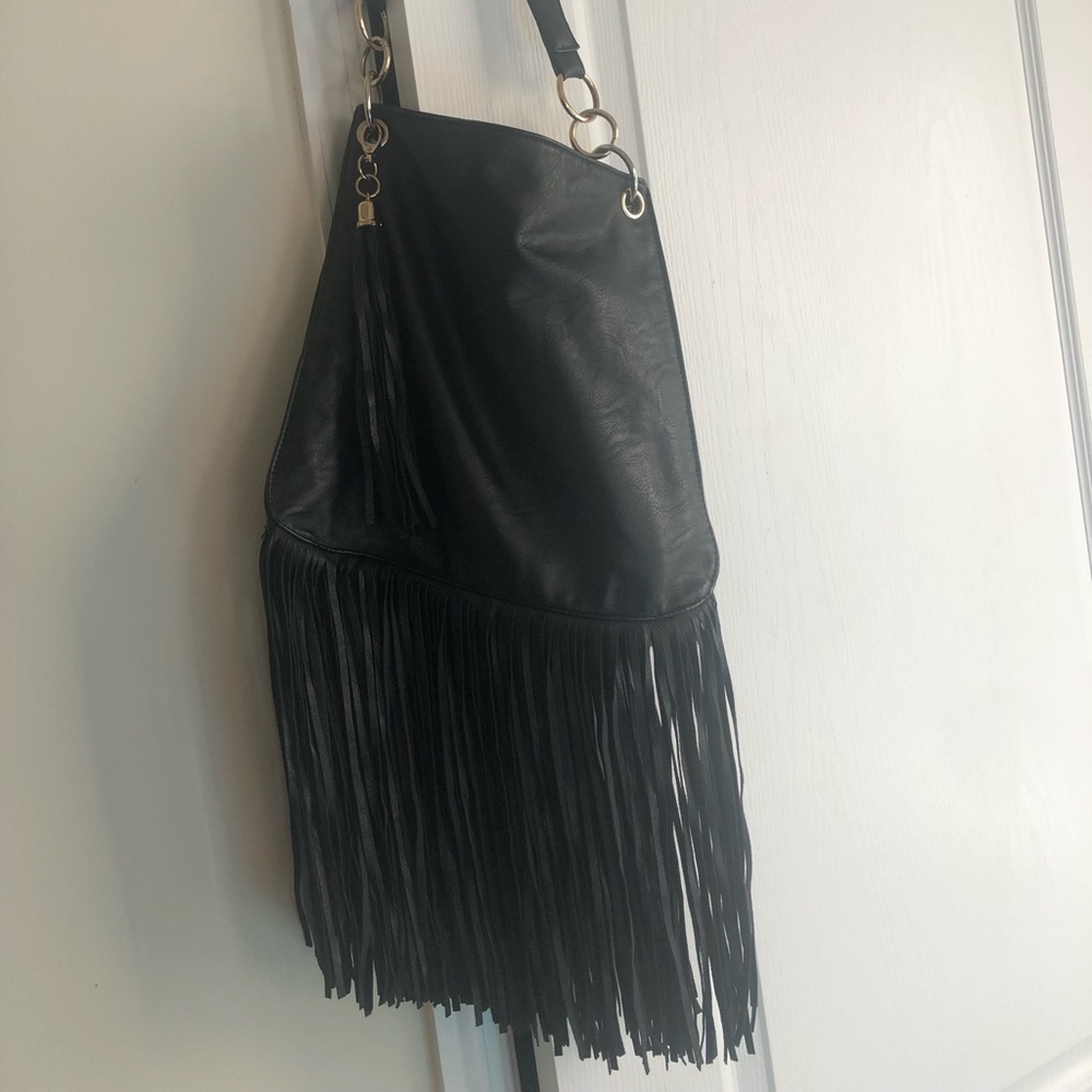 Fringe handbag